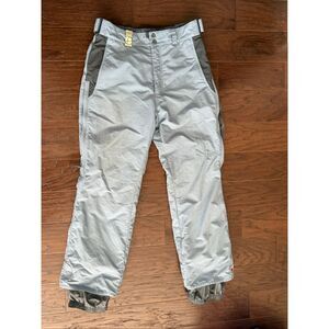 Burton Bio Lite Snowboard Ski Pants Gray Blue Large Women’s